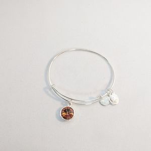 November Birthstone Topaz Alex and Ani Bracelet